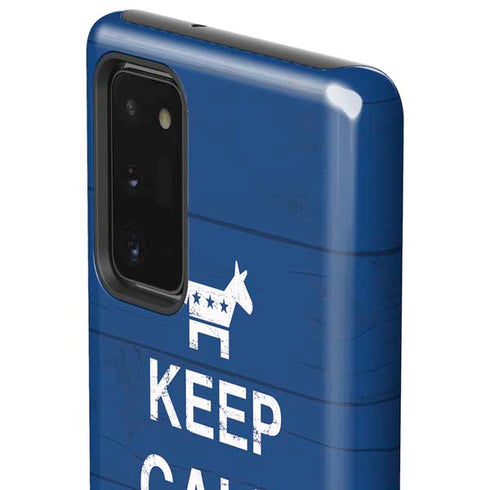 Keep Calm And Vote Left Galaxy Note20 5G Pro Case