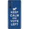 Keep Calm And Vote Left Galaxy S20 Fan Edition Skin