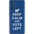 Keep Calm And Vote Left Galaxy S20 Fan Edition Skin