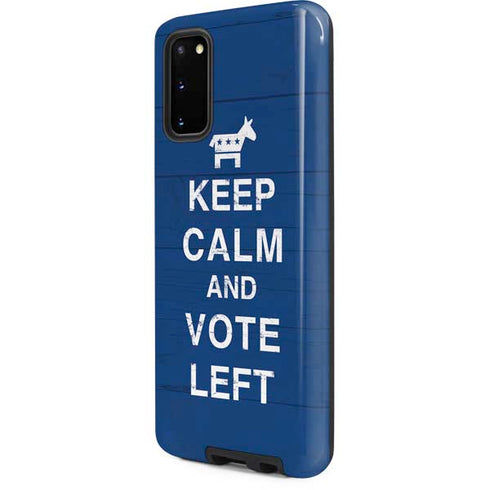 Keep Calm And Vote Left Galaxy S20 Pro Case