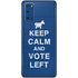 Keep Calm And Vote Left Galaxy S20 Skin