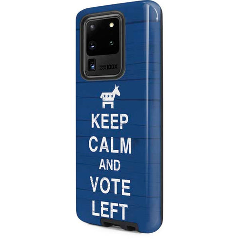 Keep Calm And Vote Left Galaxy S20 Ultra 5G Pro Case