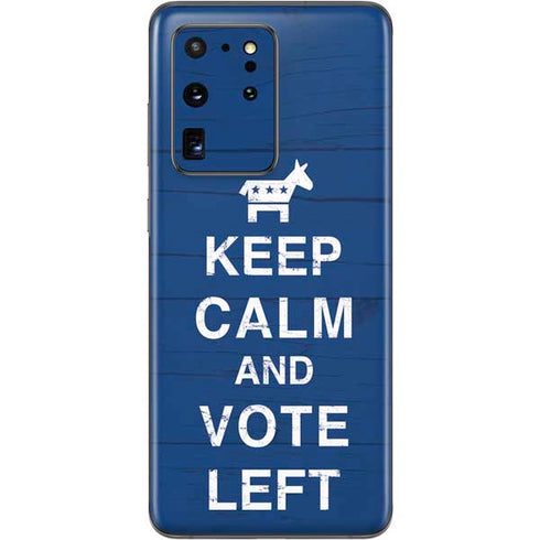 Keep Calm And Vote Left Galaxy S20 Ultra 5G Skin