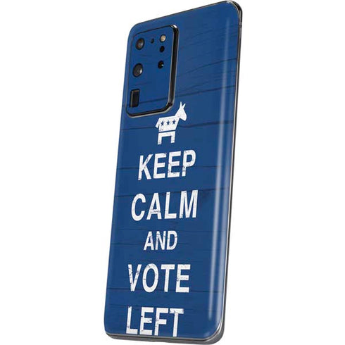 Keep Calm And Vote Left Galaxy S20 Ultra 5G Skin