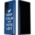 Keep Calm And Vote Left Galaxy S22 Ultra Pro Case