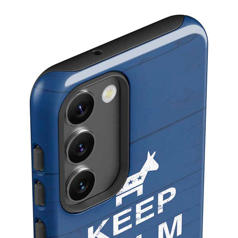Keep Calm And Vote Left Galaxy S23 Plus Pro Case