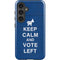 Keep Calm And Vote Left Galaxy S24 Impact Case