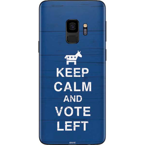 Keep Calm And Vote Left Galaxy S9 Skin