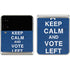 Keep Calm And Vote Left Galaxy Z Flip3 5G Skin