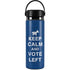 Keep Calm And Vote Left Hydro Flask 20oz Wide Mouth Skin