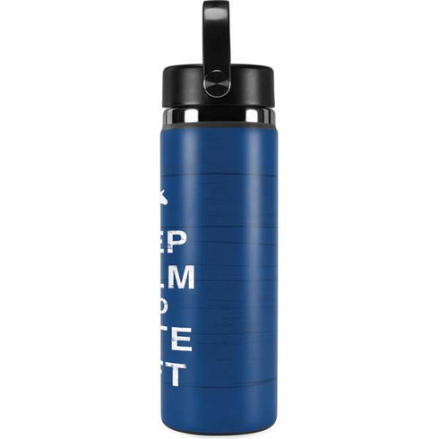Keep Calm And Vote Left Hydro Flask 20oz Wide Mouth Skin