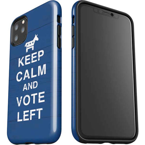 Keep Calm And Vote Left iPhone 11 Pro Max Impact Case