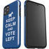 Keep Calm And Vote Left iPhone 11 Pro Max Impact Case