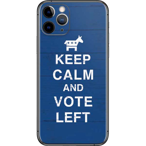 Keep Calm And Vote Left iPhone 11 Pro Skin