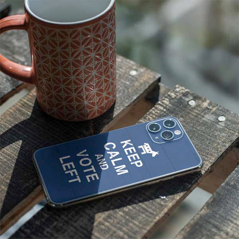 Keep Calm And Vote Left iPhone 11 Pro Skin