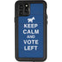Keep Calm And Vote Left iPhone 11 Pro Waterproof Case