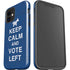 Keep Calm And Vote Left iPhone 12 Impact Case