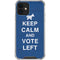 Keep Calm And Vote Left iPhone 12 Mini Clear Case