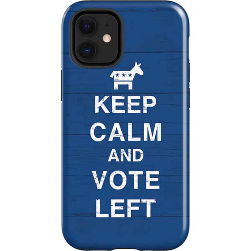 Keep Calm And Vote Left iPhone 12 Mini Impact Case