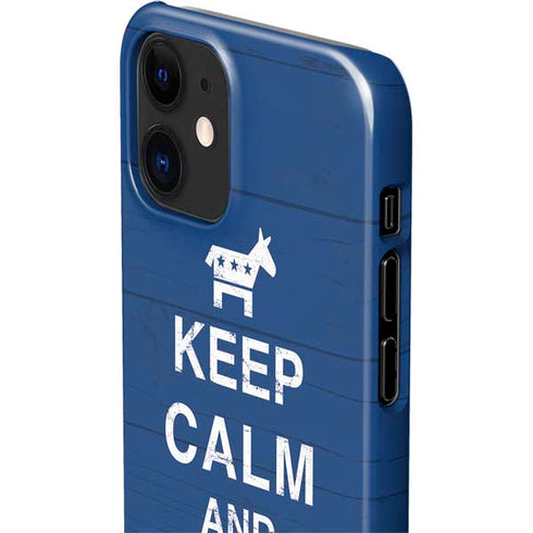 Keep Calm And Vote Left iPhone 12 Mini Lite Case