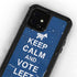 Keep Calm And Vote Left iPhone 12 Mini Waterproof Case