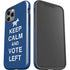 Keep Calm And Vote Left iPhone 12 Pro Max Impact Case