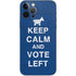 Keep Calm And Vote Left iPhone 12 Pro Skin