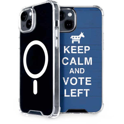 Keep Calm And Vote Left iPhone 13 MagSafe Case