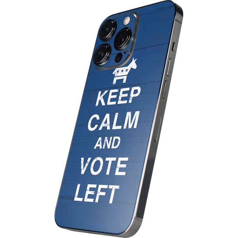 Keep Calm And Vote Left iPhone 13 Pro Max Skin