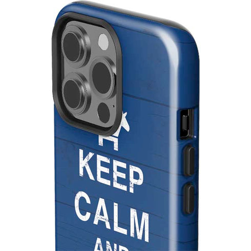 Keep Calm And Vote Left iPhone 15 Pro Impact Case