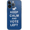 Keep Calm And Vote Left iPhone 14 Pro Skin