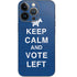 Keep Calm And Vote Left iPhone 14 Pro Skin