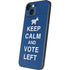 Keep Calm And Vote Left iPhone 14 Skin
