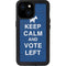 Keep Calm And Vote Left iPhone 15 Waterproof Case