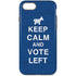 Keep Calm And Vote Left iPhone 8 Pro Case