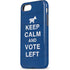 Keep Calm And Vote Left iPhone 8 Pro Case