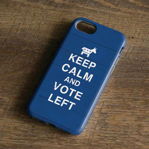 Keep Calm And Vote Left iPhone 8 Pro Case