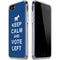 Keep Calm And Vote Left iPhone SE (2nd & 3rd Gen) Clear Case