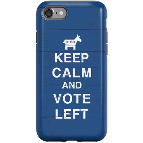Keep Calm And Vote Left iPhone SE (2nd & 3rd Gen) Pro Case