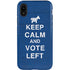 Keep Calm And Vote Left iPhone XR Pro Case