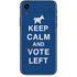 Keep Calm And Vote Left iPhone XR Skin