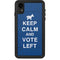 Keep Calm And Vote Left iPhone XR Waterproof Case