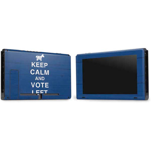 Keep Calm And Vote Left Nintendo Switch Bundle Skin