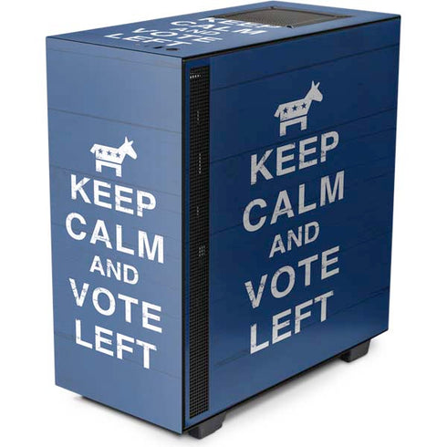 Keep Calm And Vote Left NZXT H510 Compact ATX Mid-Tower Case Skin