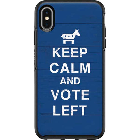 Keep Calm And Vote Left Otterbox Symmetry iPhone Skin