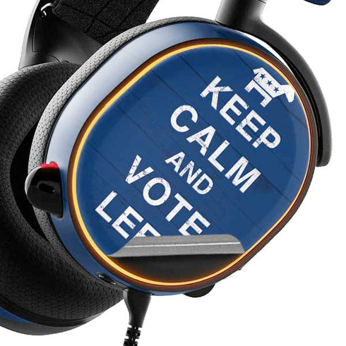 Keep Calm And Vote Left SteelSeries Arctis 5 Skin
