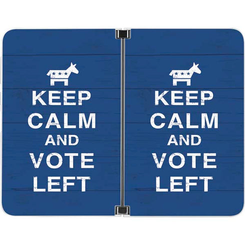 Keep Calm And Vote Left Surface Duo Skin