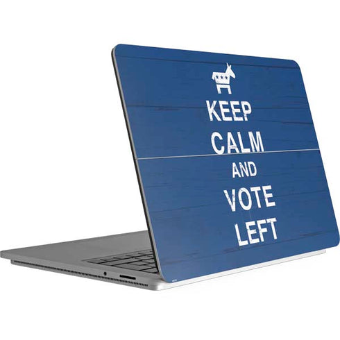 Keep Calm And Vote Left Surface Laptop Studio Skin