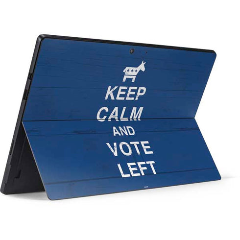 Keep Calm And Vote Left Surface Pro 7 Skin