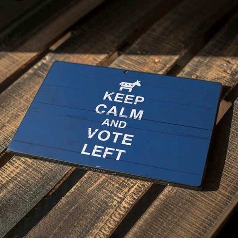 Keep Calm And Vote Left Surface Pro 7 Skin